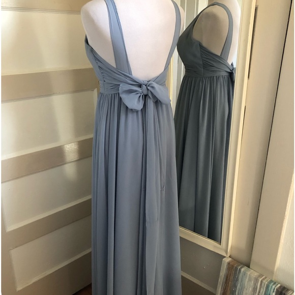 Azazie Beautiful soft blue formal dress - Picture 6 of 10